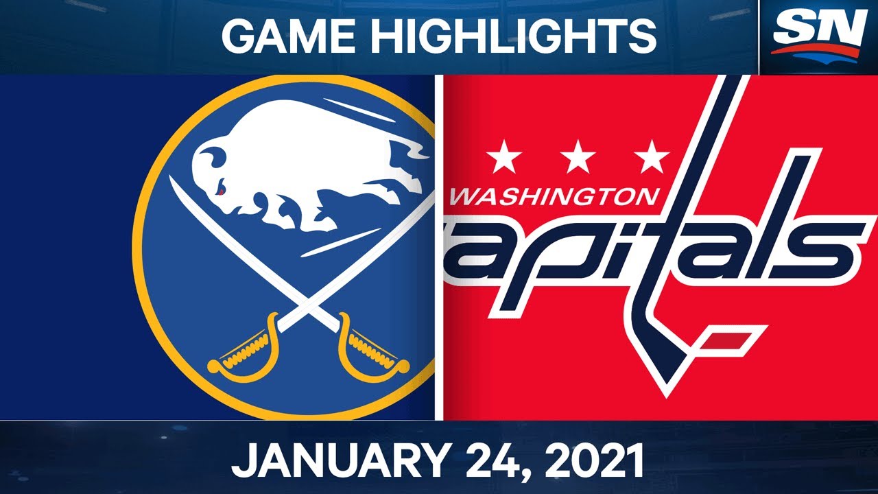 NHL Game Highlights | Sabres vs. Capitals - Jan. 24, 2021