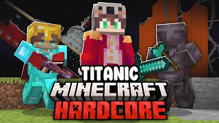100 Players Simulate Titanic Crashing in Minecraft