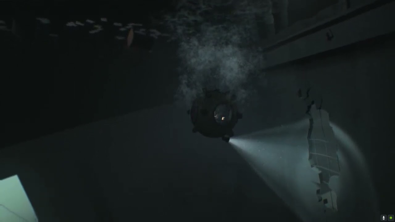 Inside horror game under water part 3.