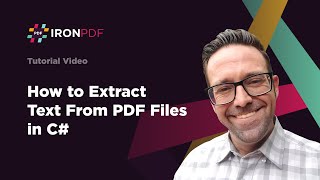 How to Extract Text From PDF Files in C#