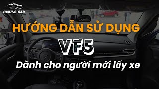 VINFAST VF5 - Hướng dẫn sử dụng các chức năng cơ bản trên xe VF5 | Clip này dành cho người mới