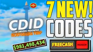 [Nostalgia!]⚠️New⚠️ALL WORKING💥CODES - CAR DRIVING INDONESIA ROBLOX CODES - CODES FOR CDID
