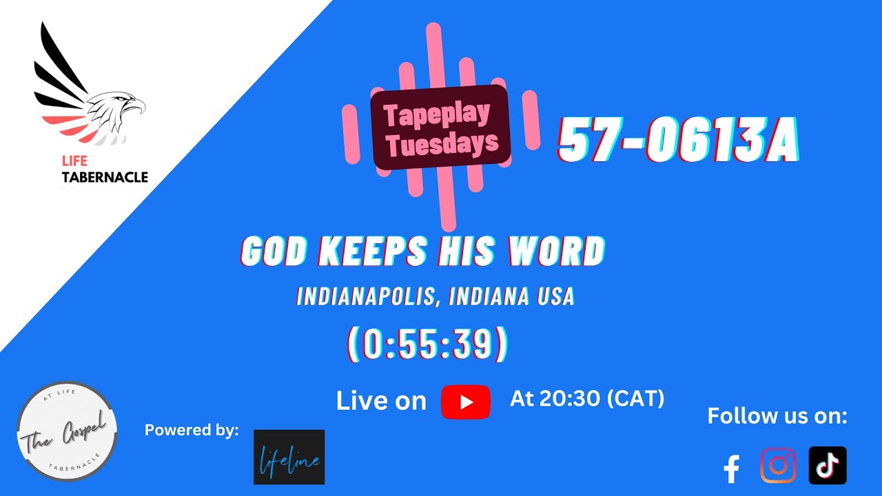 570613a God keeps his word - YouTube