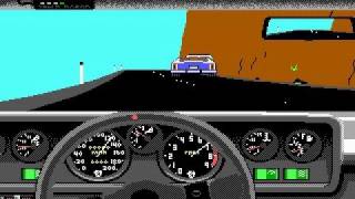 Test Drive by Accolade played with DOSbox (part 4)