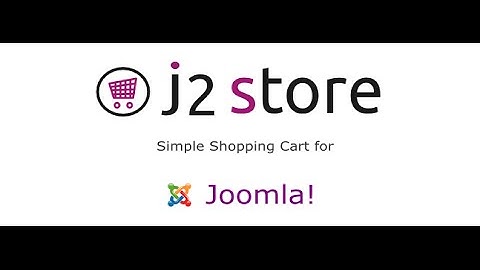 Quick start for J2Store Version 3