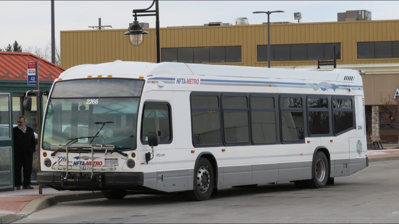 NFTA METRO RIDE ROUTE 74 OUTBOUND [FULL ROUTE] BUS 2266 - 2022 NOVABUS ...