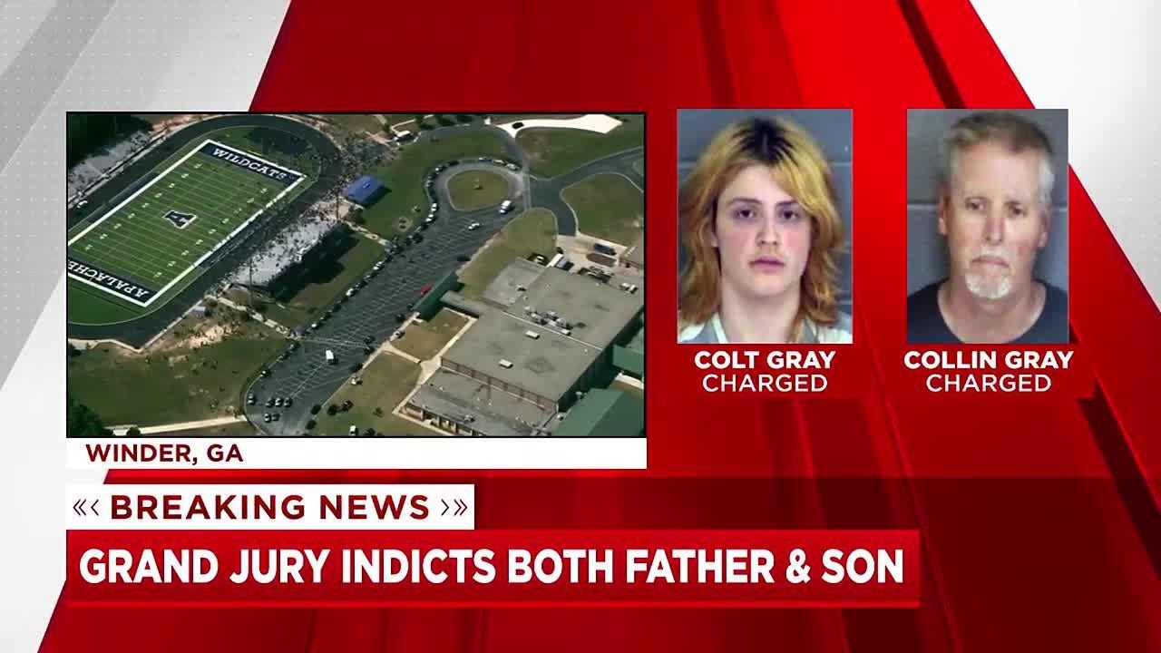Father and son indicted in Apalachee High School shooting case - YouTube