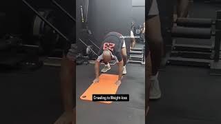 The crawl for fitness is on #fitness #health #weightloss #workout #fit #fatloss @sibsfitness3877