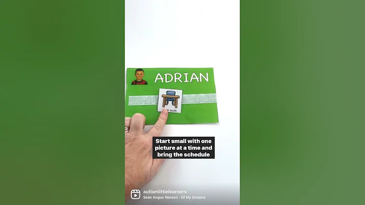 Visual Schedule For Autistic Children