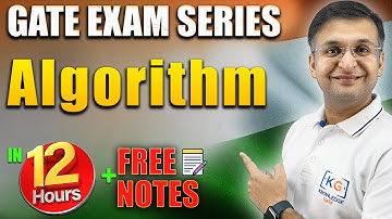 Algorithm | Algo in one shot | Complete GATE Course | Hindi #withsanchitsir