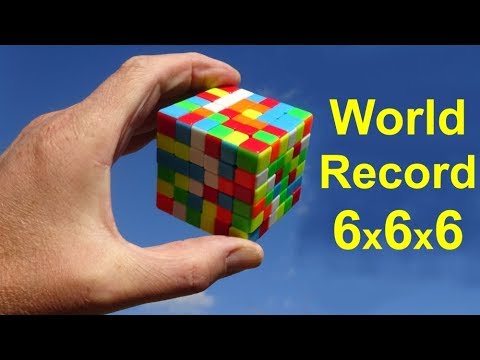 rubidus ☆ World Record 6x6x6 puzzle - Smallest mass produced - FangShi