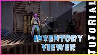 VIEW ANY PLAYERS INVENTORY | Rust Admin Academy Tutorial 2021 | Inventory Viewer 2021 Tutorial Profile
