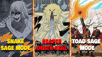 Every UNIQUE Sage Mode And Sealing Jutsu In Naruto Explained in 36 minutes