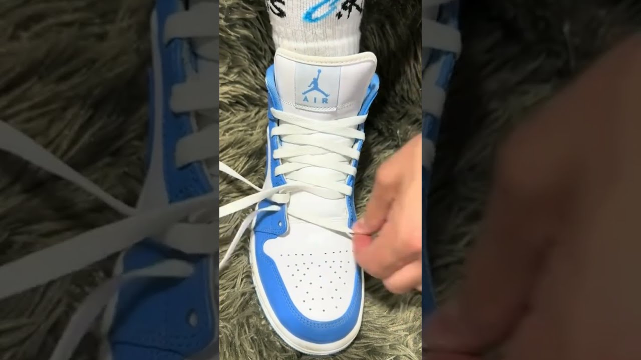 How To Tie Jordan 1 Mid Laces Best Way 