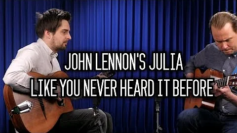 "Julia" by John Lennon (guitar cover by Sven Jungb...