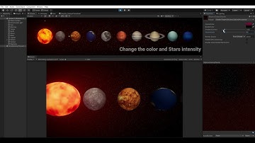 Unity 3D Asset: The Amazing Solar System - Skybox Shader