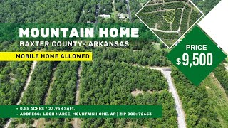 🏞️ Uncover Natural Charm - Unique Land for Sale in Mountain Home, Arkansas! 🏞️