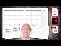 Make 2021 Monthly Planners PDFs in Adobe InDesign for Amazon