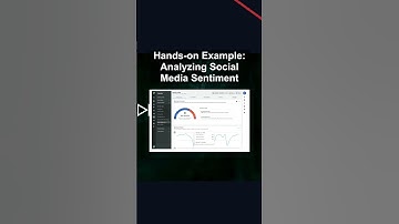 Hands-on Example: Analyzing Social Media Sentiment #ai #artificialintelligence #machinelearning