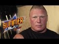 Brock Lesnar ameaça Triple H - Vídeo