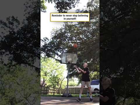 Reminder to never stop believing in yourself!