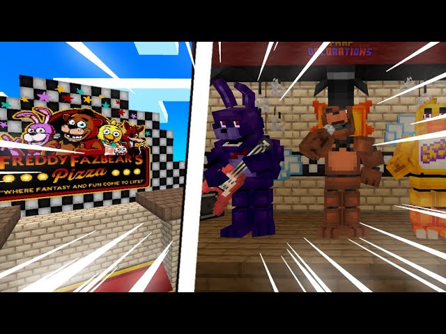 LOS MEJORES MAPAS DE FIVE NIGHTS AT FREDDY'S  Mapas FNAF Minecraft Bedrock  1.16 - 1.18 