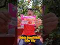 Thử Ăn Bánh SandWich Dâu Tây Chấm Ngập Với Mật Ong Rừng + sữa Cafe #shorts