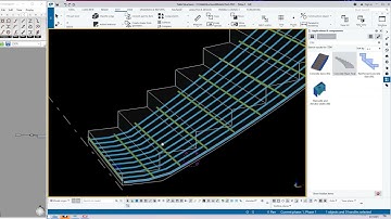 Tekla Strucutres || Grasshopper : Sprial Stair Concrete and Rebar