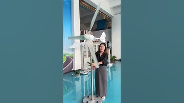 SMARAAD horizontal wind turbine M3,suitable for installation on rooftops, farms, and yards.
