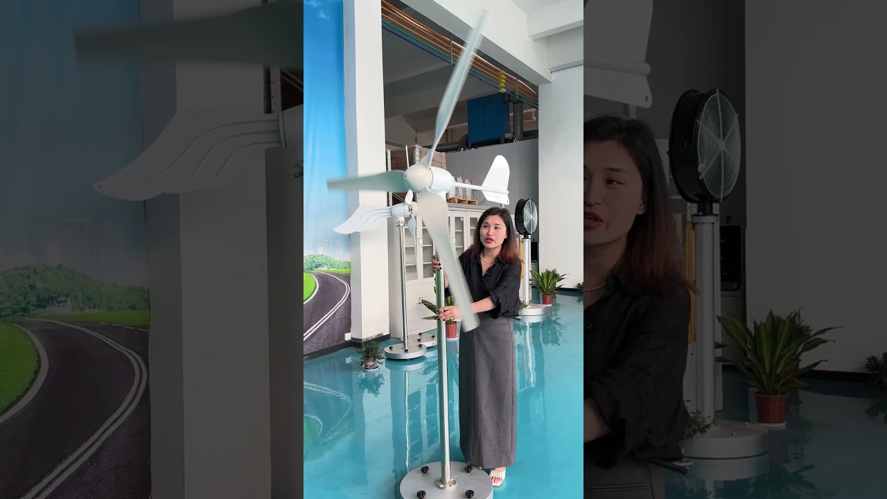 SMARAAD horizontal wind turbine M3,suitable for installation on rooftops, farms, and yards.