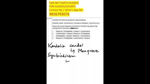 CSIR NET Earth Science Model Test Paper Series | Question Solutions #CSIRNET #EarthScience #ExamPrep