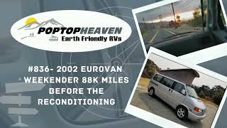 836 VW EuroVan Weekender Before the Reconditioning by Pop Top Heaven 201 views 2 years ago 4 minutes, 46 seconds
