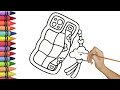 Let's Make a multi-colored iPhone Case Cute and Cozy for kids #coloring #cocowyu #coloringbook