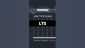 LTSCALE #shorts #autocad