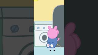 George pig actually peed on the refrigerator! #peppapigfunny #peppapig #cartoonshorts #peppapigsongs