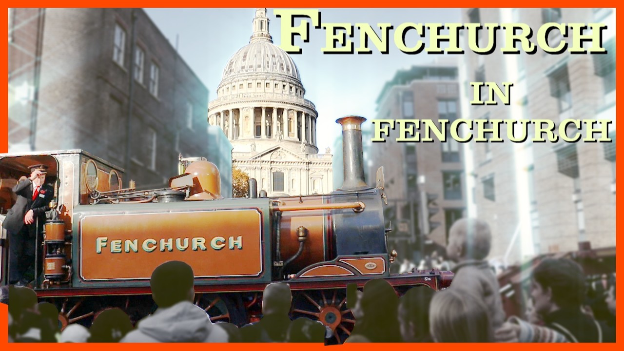 Паровоз в ЦЕНТРАЛЬНОМ ЛОНДОНЕ?