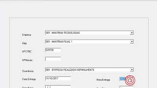 Funcionalidade: baixa em CTE | Sistema para transportadora Mantran screenshot 5