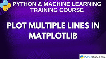 Plot Multiple Lines in Matplotlib