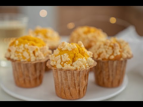 奶香南瓜麦芬Pumpkin Muffins
