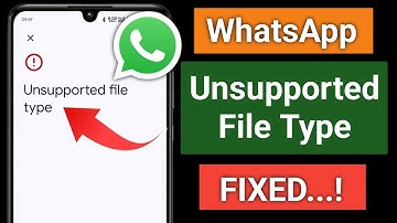 How to Fix WhatsApp PDF Unsupported File Type Problem 2025 || Fix WhatsApp Unsupported File Type