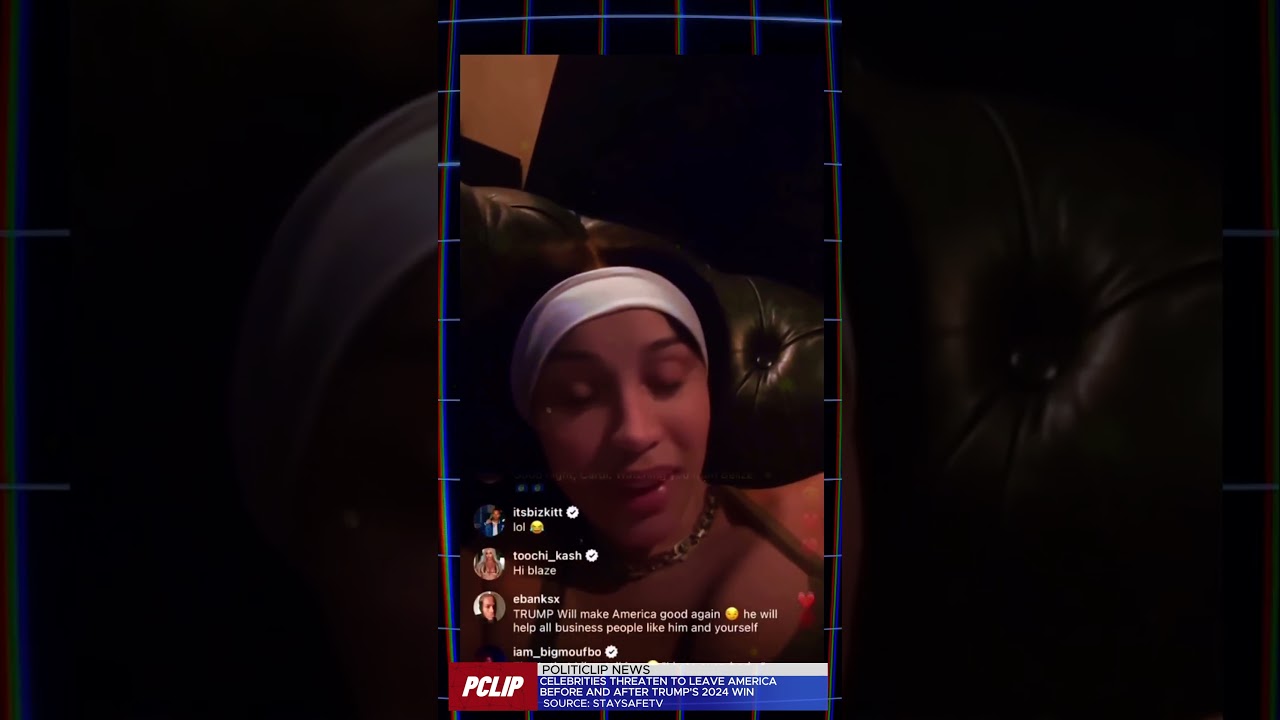 CELEBRITY EXODUS: Stars React to Trump’s 2024 Win 🌍✈️