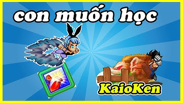 Ngọc rồng online | Mở skill 3 cho đệ của violet7799, chưa bao giờ mong kaioken đến thế này
