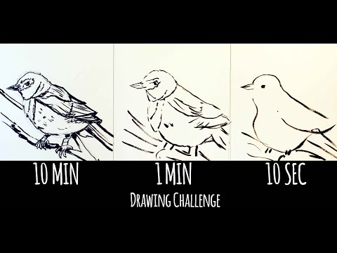 5 Minute March Speed Drawing Challenge