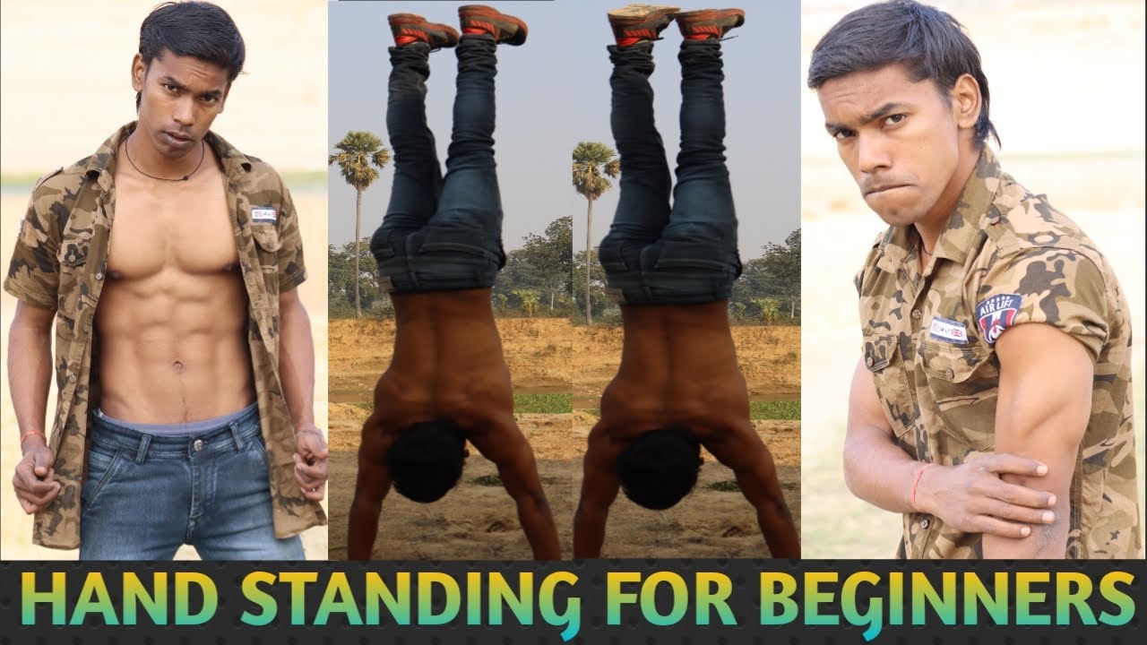 Hand Standing for beginners || How to do a perfect Handstand Tutorial ...