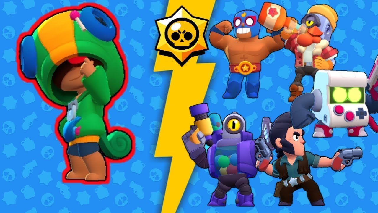 Картинка леона из игры brawl stars