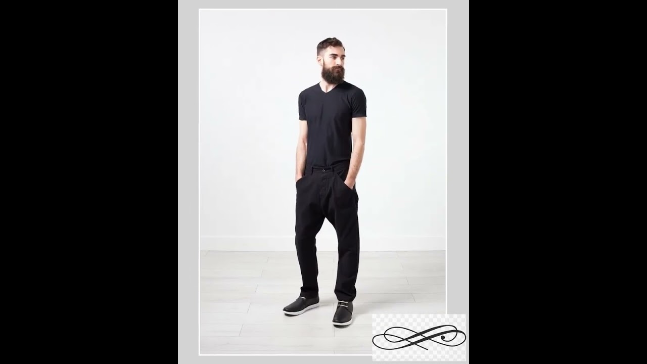 Balda Pant in Drop Crotch