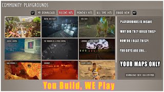 Playing NEW Community Playgrounds! (Grounded 2)