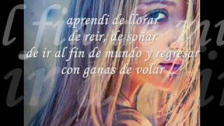 Video thumbnail of "ROSANA-APRENDI (LETRA) ♥"