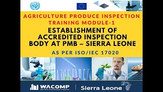 2-Inspection Body Training. as per ISO/IEC 17020 M 1.2