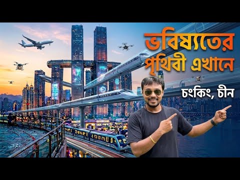 China EP 9 | ভবিষ্যতের পৃথিবী এখানে 🇨🇳 | Chongqing The 8D Future City